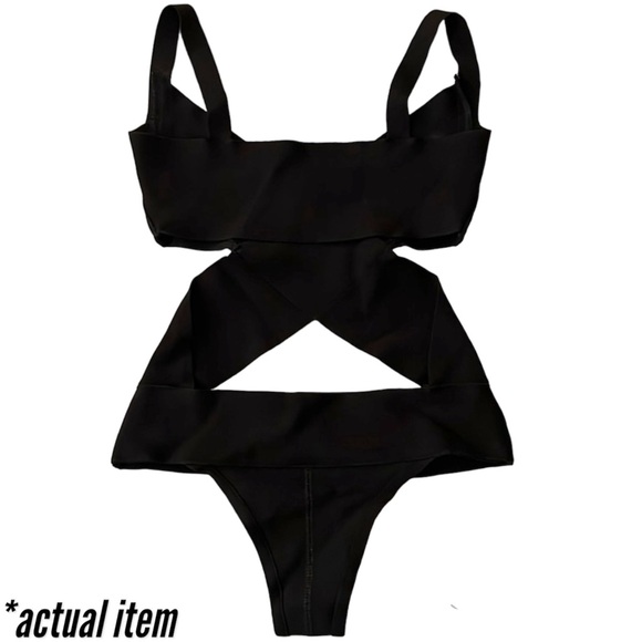 👙 NWT SKIMS Knit Beachwear Bandage Monokini/Bodysuit 👙 - Picture 6 of 9